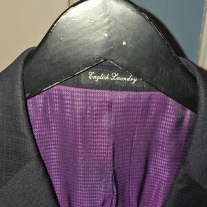 English Laundry Men's Black Blazer